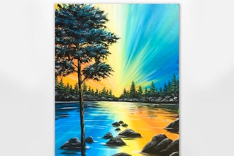 Paint Nite: Reverse Reflections